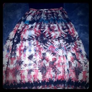 Long chiffon maxi dress, xs